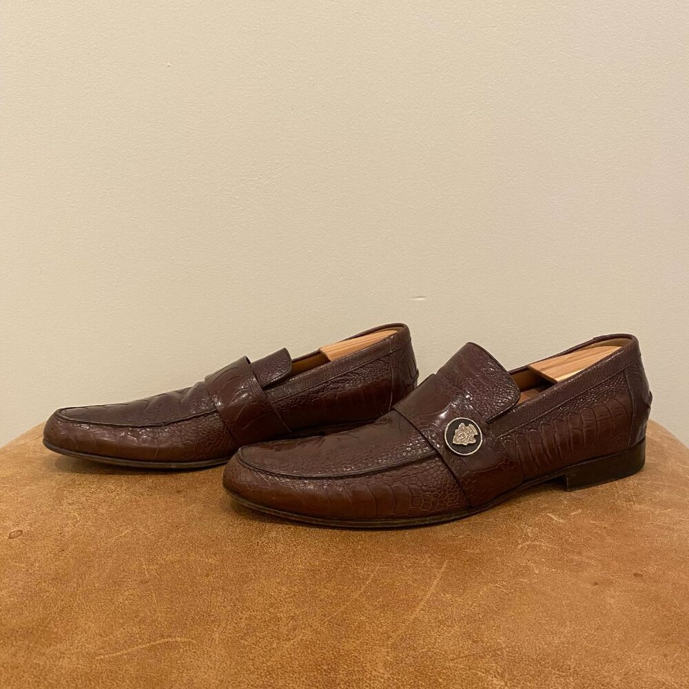Gucci Alligator Loafers